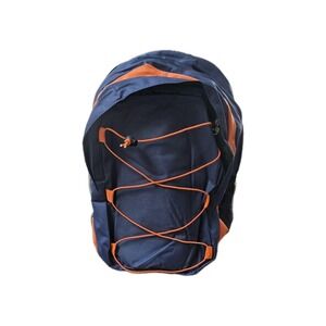 17 Inch Kids  Orange And Blue‎ Backpack With Side Pockets